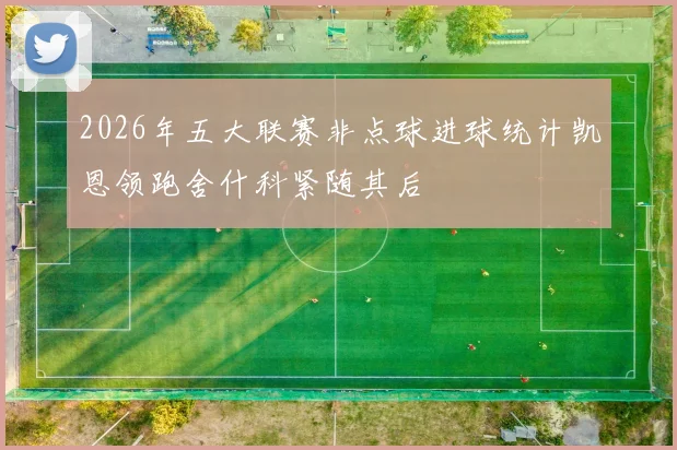 2026年五大联赛非点球进球统计凯恩领跑舍什科紧随其后