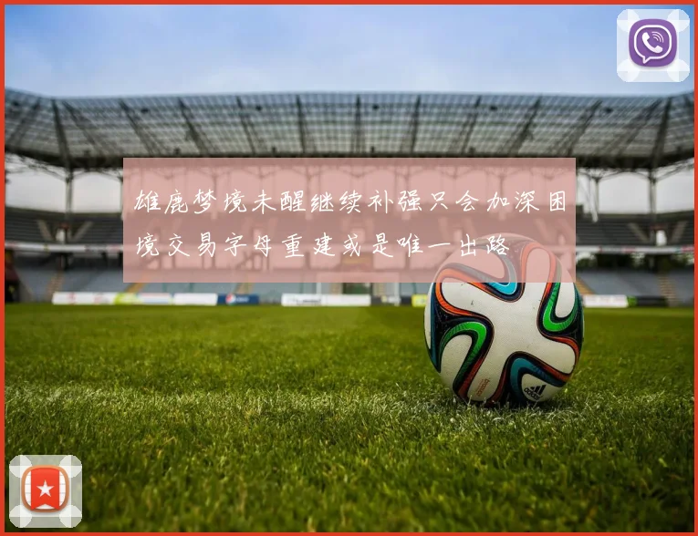 雄鹿梦境未醒继续补强只会加深困境交易字母重建或是唯一出路